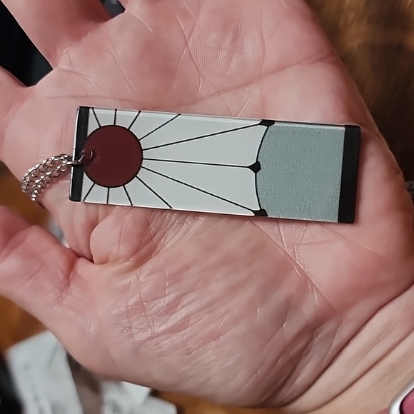 Anime "Demon Slayer" hnafuda necklace - Picture 4 of 5